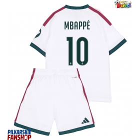 Koszulka piłkarska Real Madrid Kylian Mbappe #10 Strój Domowy dla dzieci 2026-27 tanio Krótki Rękaw (+ Krótkie spodenki)